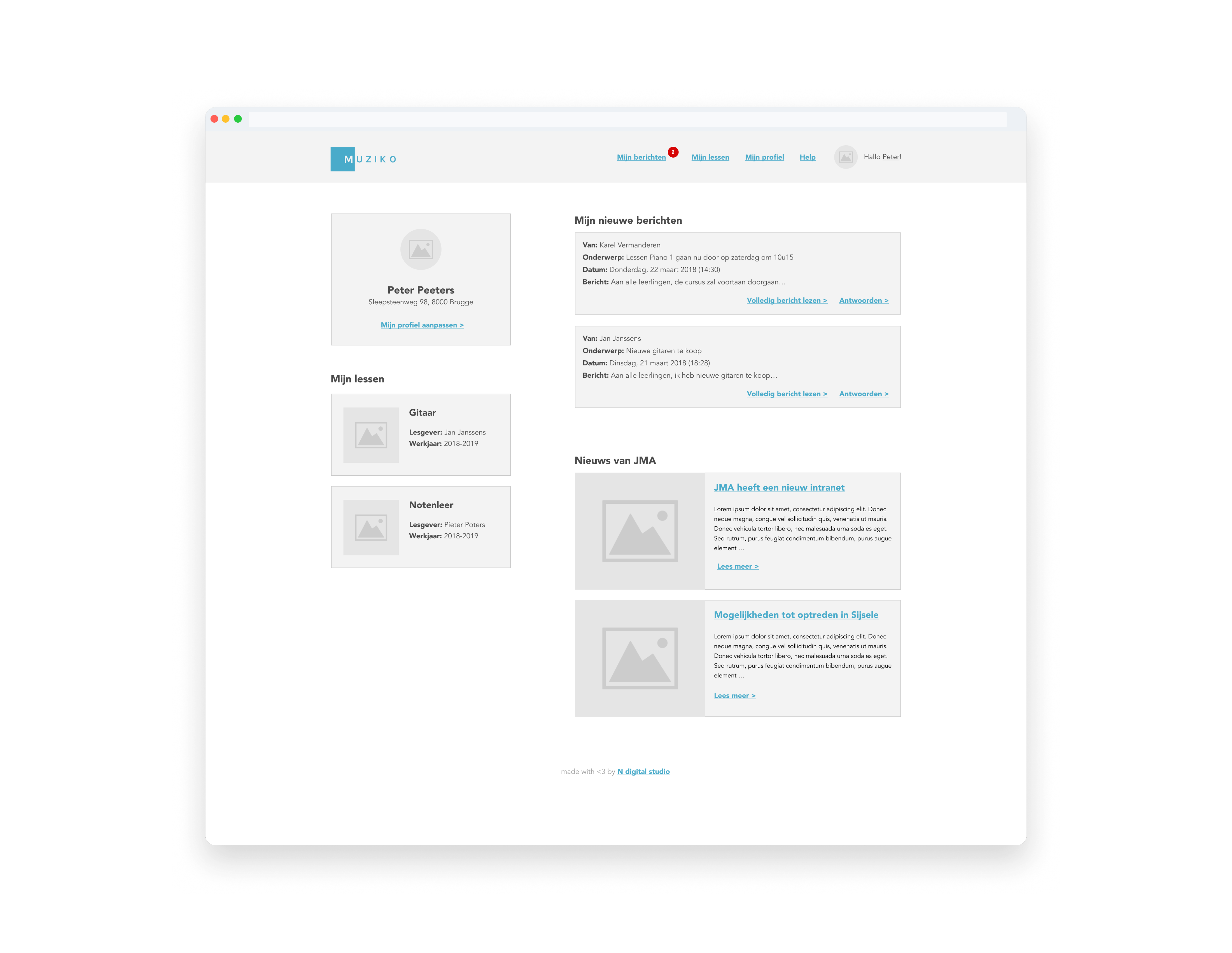 Wireframes & prototypes